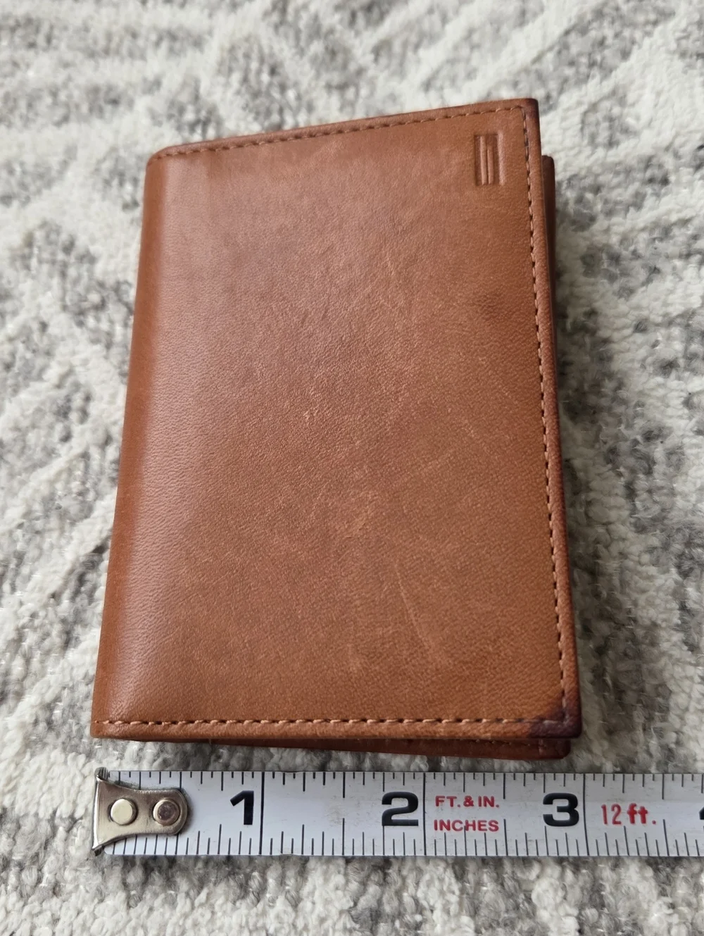 Hartmann Leather Wallet Slim Credit Card Holder Bifold Case Heritage Tan /Brown